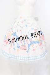 metamorphose / Popping Balloonスカート  サックス O-25-07-08-052-ME-SK-OW-OS