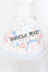 metamorphose / Popping Balloonスカート  サックス O-25-07-08-052-ME-SK-OW-OS