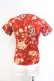 画像3: WONDERFUL WORLD / ローズ柄Tシャツ  アカ O-25-07-08-060-LO-TS-IG-OS (3)