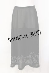 KANEKO ISAO / ペチコート  クロ O-25-07-08-074-EL-SK-IG-OS