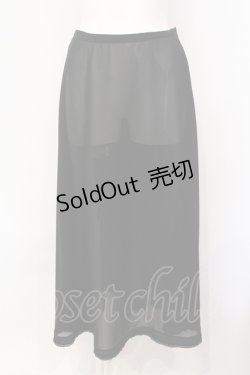 画像1: KANEKO ISAO / ペチコート  クロ O-25-07-08-074-EL-SK-IG-OS