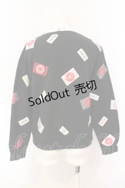 画像3: PINK HOUSE / パッチワークトレーナー  クロ O-25-07-08-103-LO-TO-IG-OS
