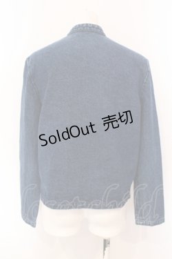画像3: KANEKO ISAO / デニムチャイナボタンジャケット  インディゴ O-25-07-08-110-EL-JA-IG-ZI