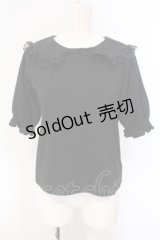 m petit by misako / 丸襟プルオーバー M クロ O-25-07-08-112-LO-TO-IG-OS