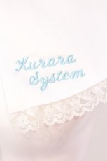 画像2: KURARASYSTEM couture / つけ襟  シロ×サックス O-25-07-08-114-EL-ZA-IG-ZT256 (2)
