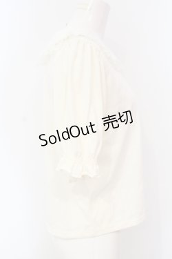 画像2: m petit by misako / 丸襟プルオーバー M オフシロ O-25-07-08-115-LO-TO-IG-ZT089