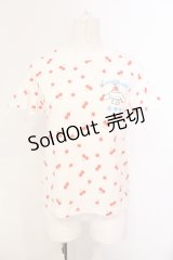 サンリオ / グラフィックTシャツ M さくらんぼ×シナモロール O-25-07-08-117-EL-TS-IG-OS