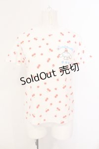 サンリオ / グラフィックTシャツ M さくらんぼ×シナモロール O-25-07-08-117-EL-TS-IG-OS
