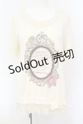 axes femme / 10th アニバーサリーTシャツ  アイボリー O-25-07-08-120-AX-TO-IG-OS