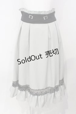 画像1: Dear My Love / レース切替ガーターデザインスカート M グリーン O-25-07-08-021-EL-SK-OW-OS
