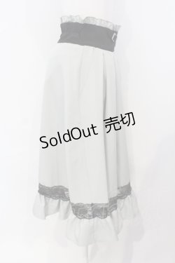 画像2: Dear My Love / レース切替ガーターデザインスカート M グリーン O-25-07-08-021-EL-SK-OW-OS