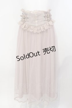 画像1: Rojita / ハートZIPロングチュールスカート F ピンク O-25-07-08-022-LO-SK-OW-OS