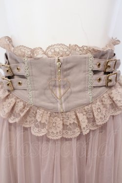 画像2: Rojita / ハートZIPロングチュールスカート F ピンク O-25-07-08-022-LO-SK-OW-OS
