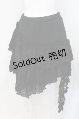 HELL CAT PUNKS / アシメガーゼスカート   O-25-07-08-031-PU-SK-OW-OS