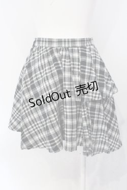 画像3: PEACE NOW / アシメフリルスカート M ブラック O-25-07-08-036-PU-SK-OW-ZS