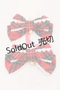 Angelic Pretty / タータンチェックリボンクリップSet  アカ O-25-07-10-030-AP-AC-OW-OS
