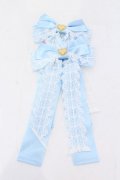 Angelic Pretty / たそがれBrilliantリボンクリップSet  サックス O-25-07-10-032-AP-AC-OW-OS