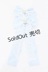 Angelic Pretty / たそがれBrilliantリボンクリップSet  サックス O-25-07-10-032-AP-AC-OW-OS