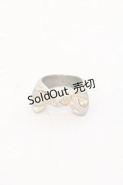 画像1: MILK / ボウリング M（約11.5号） シルバー（ゴールドメッキ剥がれによる） O-25-07-10-038-ML-AC-IG-OS