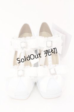 画像2: Lovely Tency / MA フリルリボンPLP パンプス L サックス O-25-07-10-043-LO-SH-IG-OS