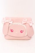 BABY,THE STARS SHINE BRIGHT / うさくみゃちゃんショルダーBag  ピンク O-25-07-10-046-BA-BG-IG-OS