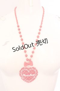 Angelic Pretty / ドットLovely Heartクッションネックレス  アカ O-25-07-10-047-AP-AC-OW-OS