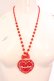 画像1: Angelic Pretty / ドットLovely Heartクッションネックレス  アカ O-25-07-10-047-AP-AC-OW-OS (1)