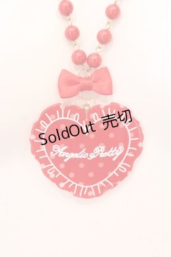 画像2: Angelic Pretty / ドットLovely Heartクッションネックレス  アカ O-25-07-10-047-AP-AC-OW-OS