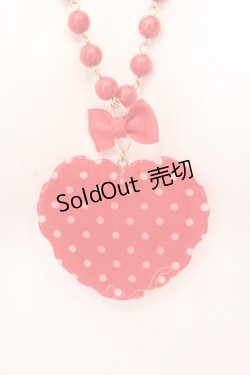 画像3: Angelic Pretty / ドットLovely Heartクッションネックレス  アカ O-25-07-10-047-AP-AC-OW-OS