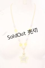 Angelic Pretty / Twinkle Stardustネックレス  イエロー O-25-07-10-048-AP-AC-OW-OS