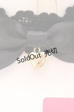 画像2: Angelic Pretty / Airy Heartはしごレースチョーカー  クロ O-25-07-10-049-AP-ZA-OW-OS