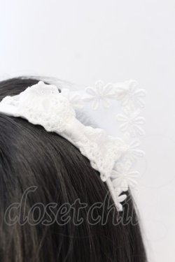 画像3: Angelic Pretty / Flower Kittenレースカチューシャ  シロ O-25-07-10-005-AP-AC-OW-OS
