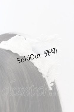 画像3: Angelic Pretty / Flower Kittenレースカチューシャ  シロ O-25-07-10-005-AP-AC-OW-ZT271-F002