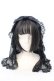 画像2: Angelic Pretty / Angel Ribbonベールカチューシャ  クロ O-25-07-10-001-AP-AC-IG-OS (2)