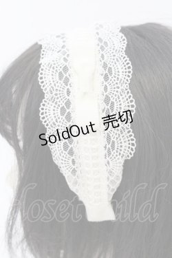 画像3: Melody BasKet / 旋律で紡いだレースカチューシャ  オフシロ O-25-07-10-008-LO-AC-IG-OS