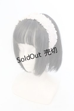 画像1: Emily Temple cute / フリルパールレースカチューシャ  ピンク O-25-07-10-009-ET-AC-IG-OS