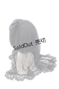 画像3: Angelic Pretty / Angel Ribbonベールカチューシャ  クロ O-25-07-10-001-AP-AC-IG-ZT271