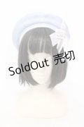 Amavel / Magical Cosmic Cosmetic ベレー帽  サックス O-25-07-10-011-CA-AC-IG-ZT-K011