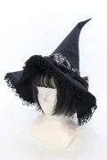 ALICE and the PIRATES / Sweet Rose 魔女ハット  クロ O-25-07-10-013-PA-AC-OW-OS