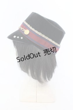 画像3: ALICE and the PIRATES / Wonder Boxハット  クロ O-25-07-10-014-PA-AC-OW-OS