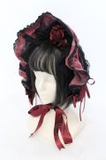 ALICE and the PIRATES / Vampire Lament 薔薇roseボンネット  ワイン O-25-07-10-015-PA-AC-IG-OS