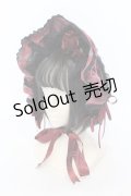 ALICE and the PIRATES / Vampire Lament 薔薇roseボンネット  ワイン O-25-07-10-015-PA-AC-IG-OS