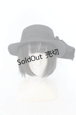 画像2: Ruha Garden / パールローズカンカン帽帽  ブラック O-25-07-10-017-GO-AC-IG-OS