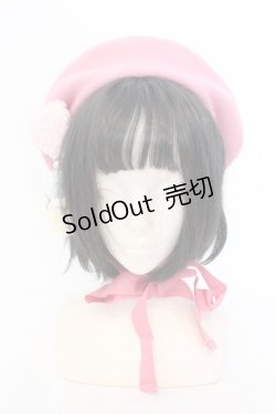 画像1: BABY,THE STARS SHINE BRIGHT / BABYプリンセスドロッププリントベレー  ピンク O-25-07-10-018-BA-ZA-IG-OS