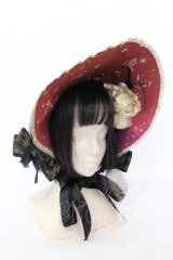ALICE and the PIRATES / 星影のカルナヴァル ボンネット  えんじ O-25-07-10-019-PA-AC-IG-ZT305