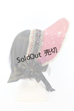 画像3: ALICE and the PIRATES / 星影のカルナヴァル ボンネット  えんじ O-25-07-10-019-PA-AC-IG-ZT305