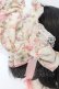画像4: metamorphose / 花柄ハーフボンネット  アイボリー×ピンク O-25-07-10-020-ME-AC-IG-OS (4)