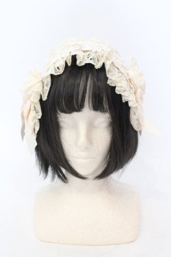 画像2: Hoshibako Works / ローズ・レディヘッドドレス  アイボリー O-25-07-10-021-LO-AC-IG-OS