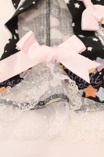 画像3: BABY,THE STARS SHINE BRIGHT / くみゃちゃんのKiraKira Sweets Halloween柄くみゃちゃんねこみみケープ  クロ O-25-07-10-023-BA-ZA-OW-ZT208-F003 (3)