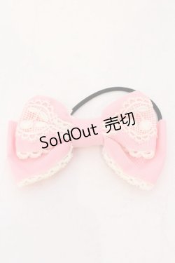 画像1: BABY,THE STARS SHINE BRIGHT / チェリーレースゴム  ピンク O-25-07-10-026-BA-AC-IG-ZT486-F003